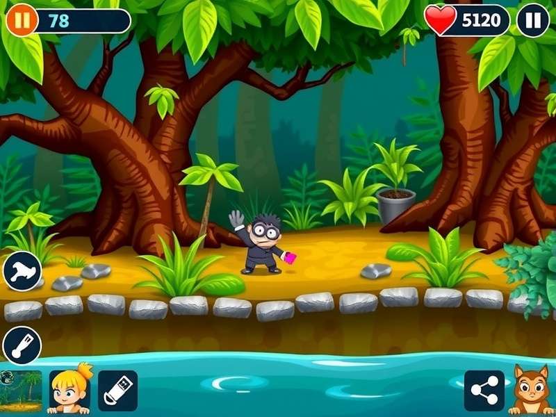 Minion Jungle Run Indian Edition gameplay screenshot